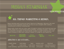 Tablet Screenshot of meganstarshak.com